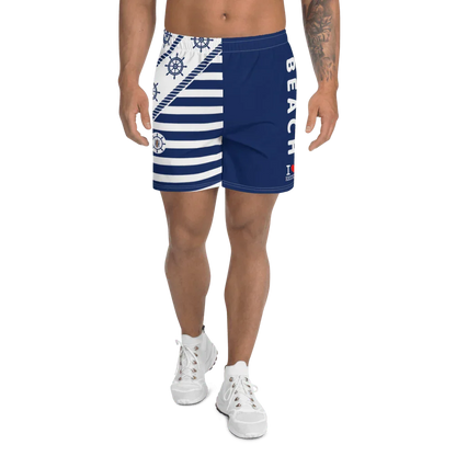 I LOVE RICCIONE Men's Athletic Long Shorts - STREET STYLE