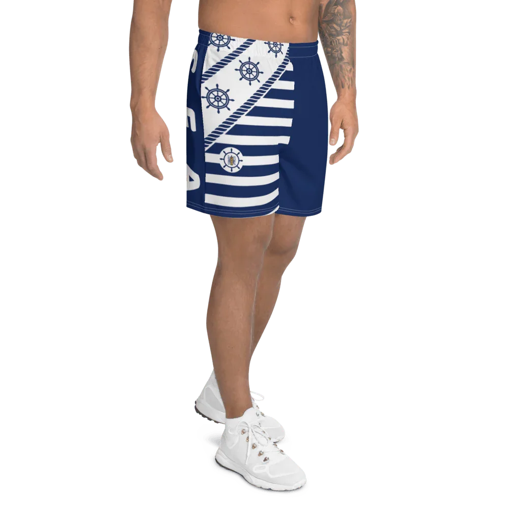 I LOVE RICCIONE Men's Athletic Long Shorts - STREET STYLE