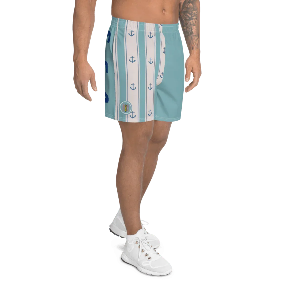 I LOVE RICCIONE Men's Athletic Long Shorts - STREET STYLE