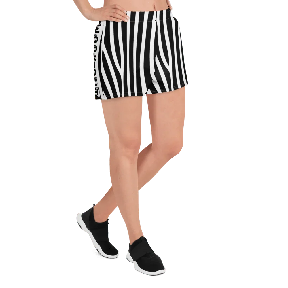 I LOVE RICCIONE Women's Athletic Short Shorts - STREET STYLE