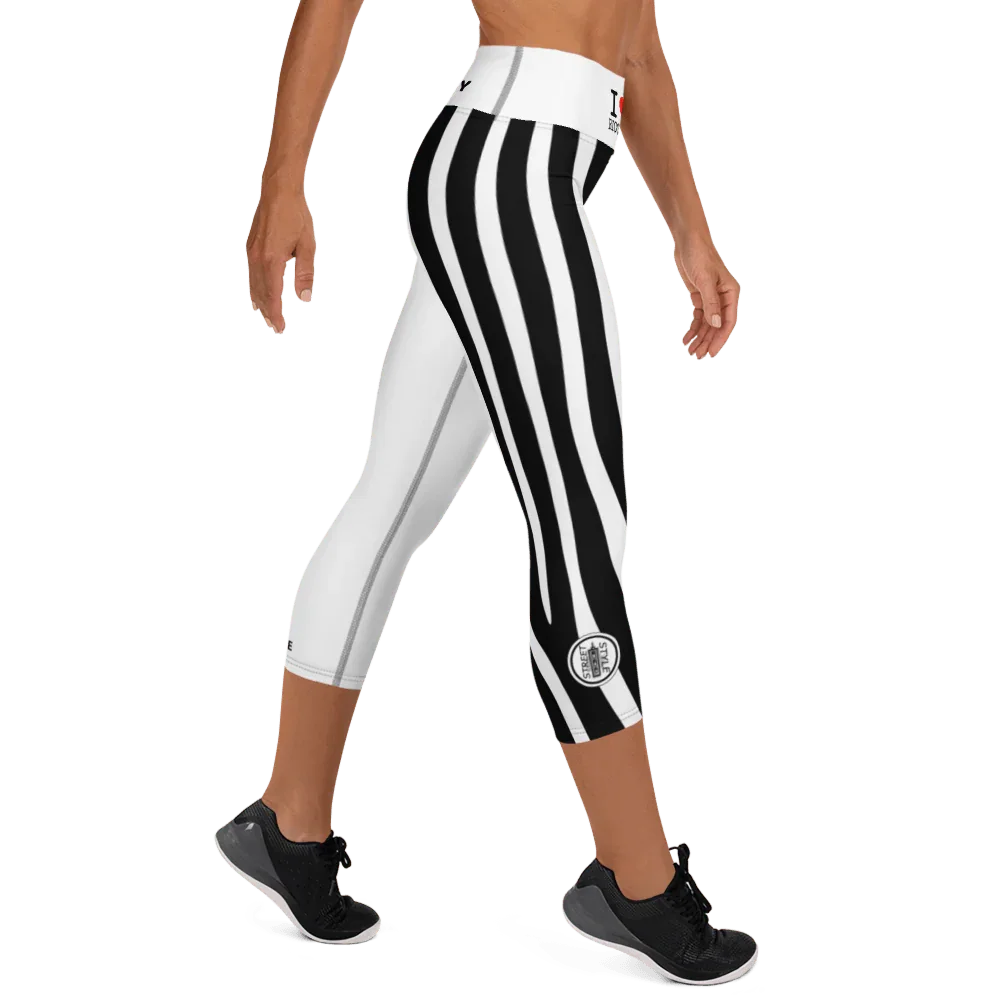 I LOVE RICCIONE Yoga Capri Leggings - STREET STYLE