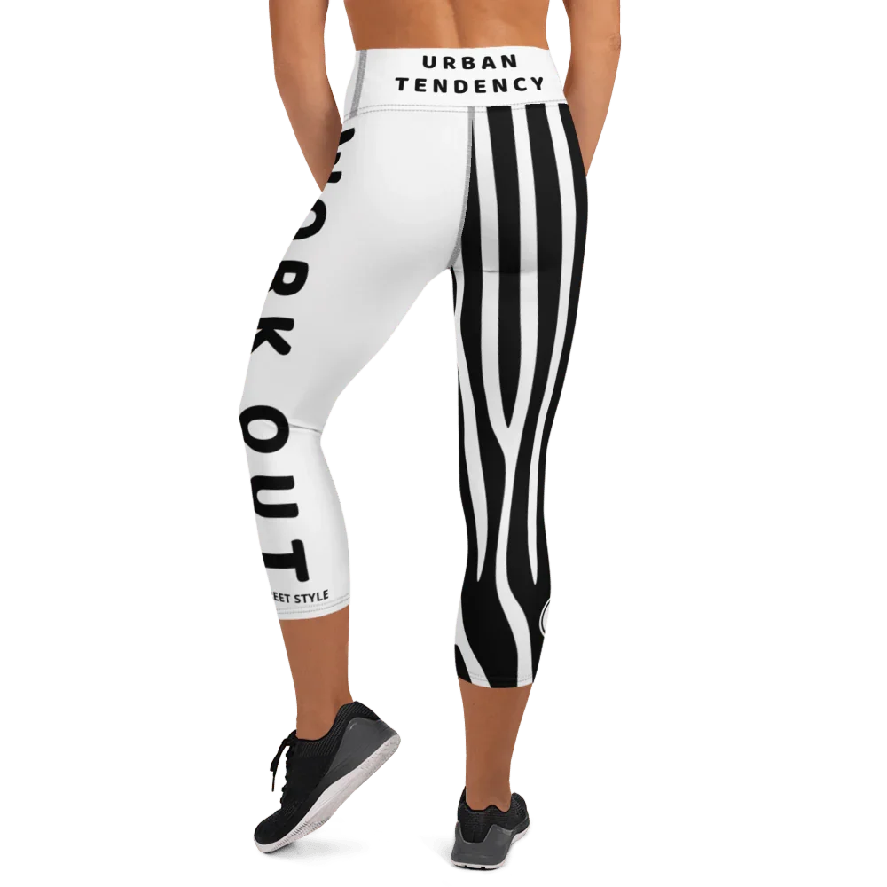 I LOVE RICCIONE Yoga Capri Leggings - STREET STYLE