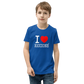 I LOVE RICCIONE Youth Short Sleeve T-Shirt - STREET STYLE