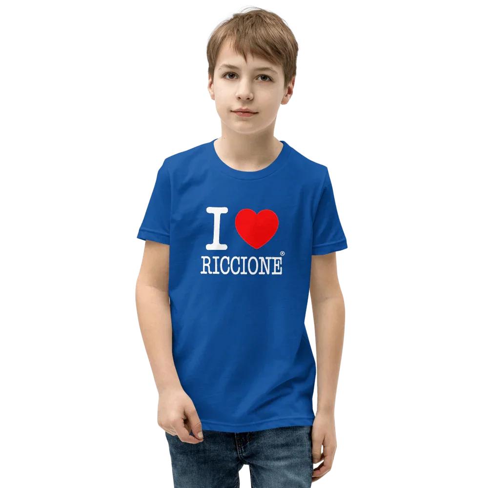 I LOVE RICCIONE Youth Short Sleeve T-Shirt - STREET STYLE