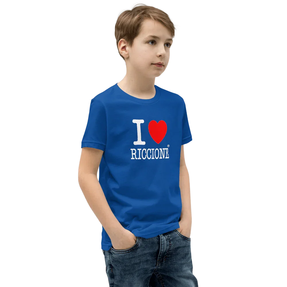 I LOVE RICCIONE Youth Short Sleeve T-Shirt - STREET STYLE