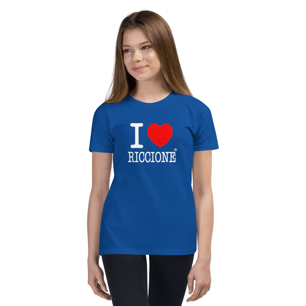 I LOVE RICCIONE Youth Short Sleeve T-Shirt - STREET STYLE