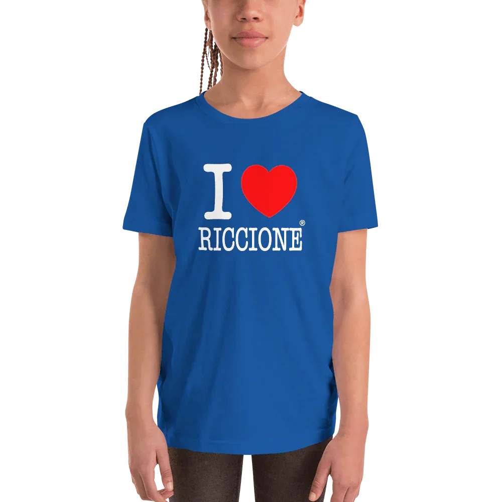 I LOVE RICCIONE Youth Short Sleeve T-Shirt - STREET STYLE