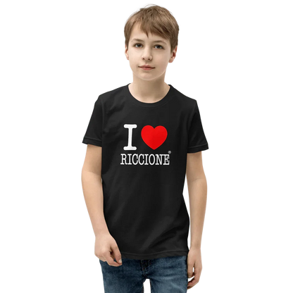 I LOVE RICCIONE Youth Short Sleeve T-Shirt - STREET STYLE