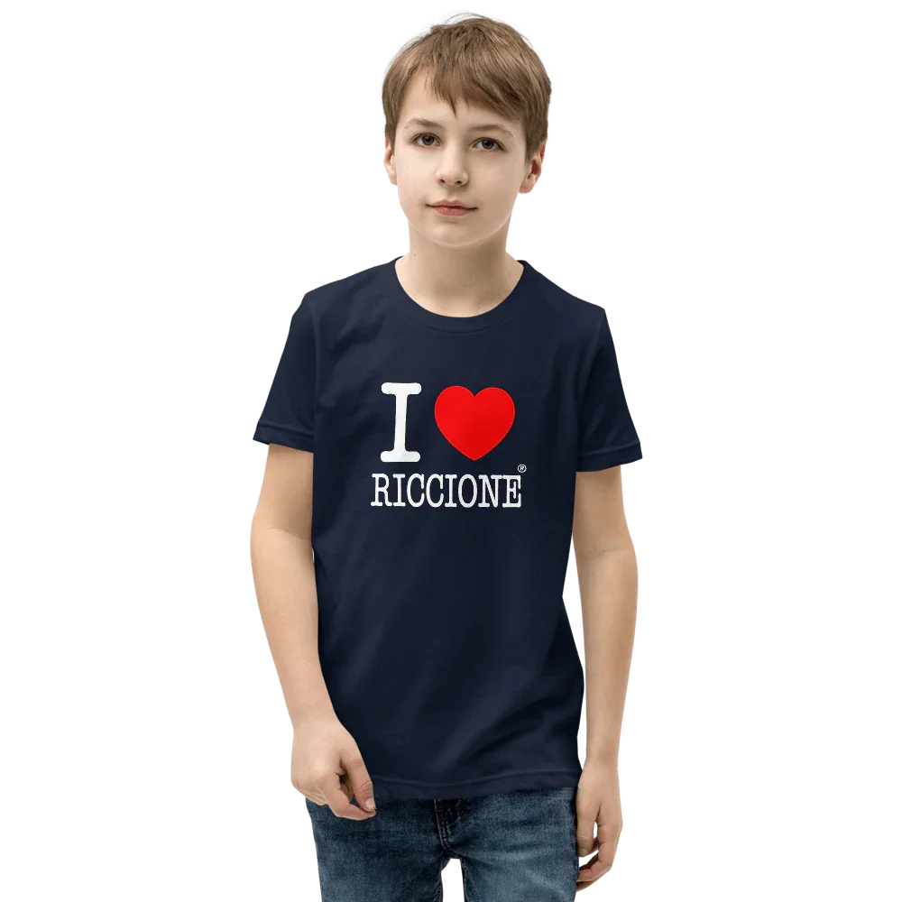 I LOVE RICCIONE Youth Short Sleeve T-Shirt - STREET STYLE