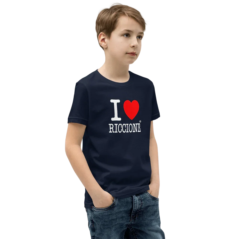 I LOVE RICCIONE Youth Short Sleeve T-Shirt - STREET STYLE