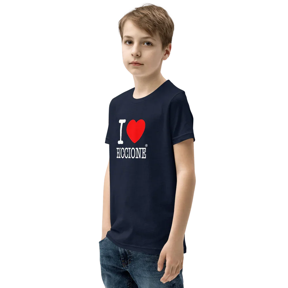I LOVE RICCIONE Youth Short Sleeve T-Shirt - STREET STYLE