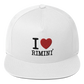 I LOVE RIMINI CAPPELLINO FOOTBALL Flat Bill Cap - STREET STYLE