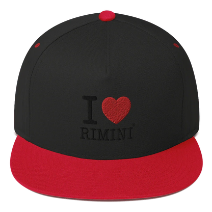 I LOVE RIMINI CAPPELLINO FOOTBALL Flat Bill Cap - STREET STYLE
