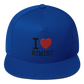 I LOVE RIMINI CAPPELLINO FOOTBALL Flat Bill Cap - STREET STYLE