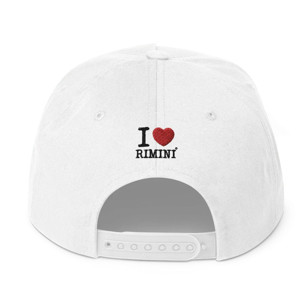 I LOVE RIMINI CAPPELLINO FOOTBALL Flat Bill Cap - STREET STYLE