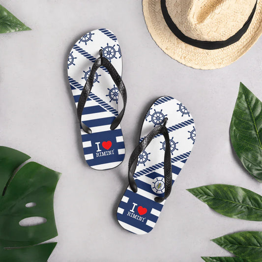 I LOVE RIMINI Flip-Flops - STREET STYLE