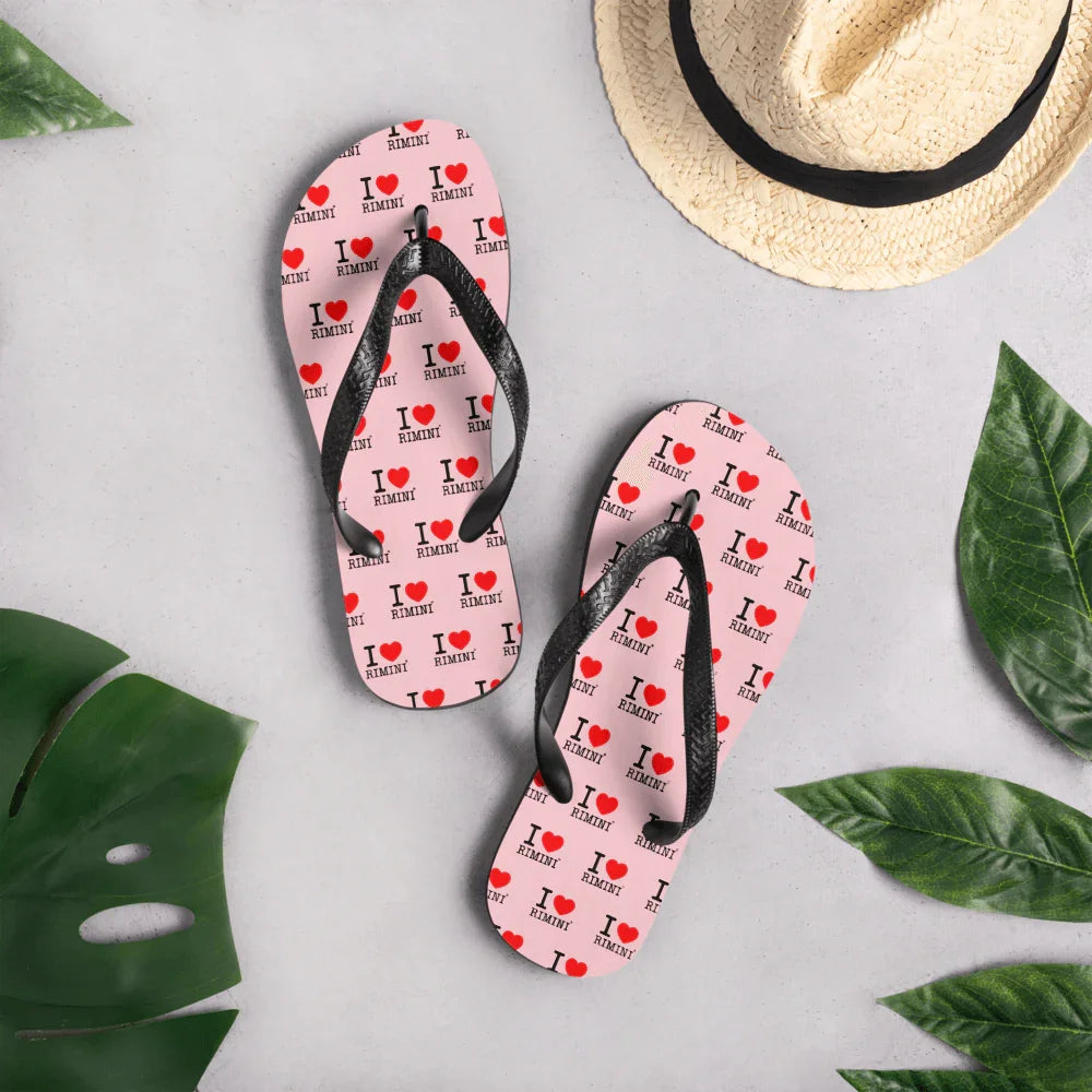 I LOVE RIMINI Flip-Flops - STREET STYLE