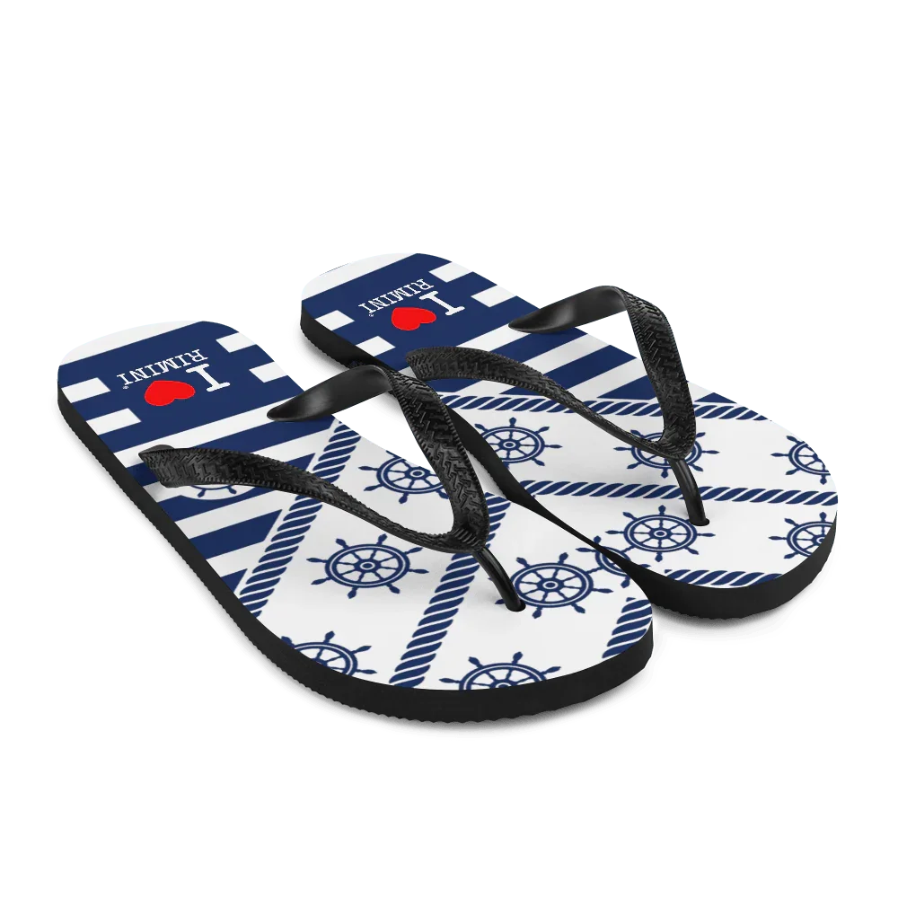 I LOVE RIMINI Flip-Flops - STREET STYLE
