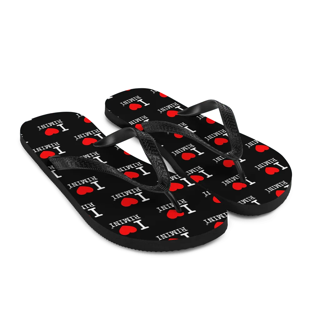 I LOVE RIMINI Flip-Flops - STREET STYLE
