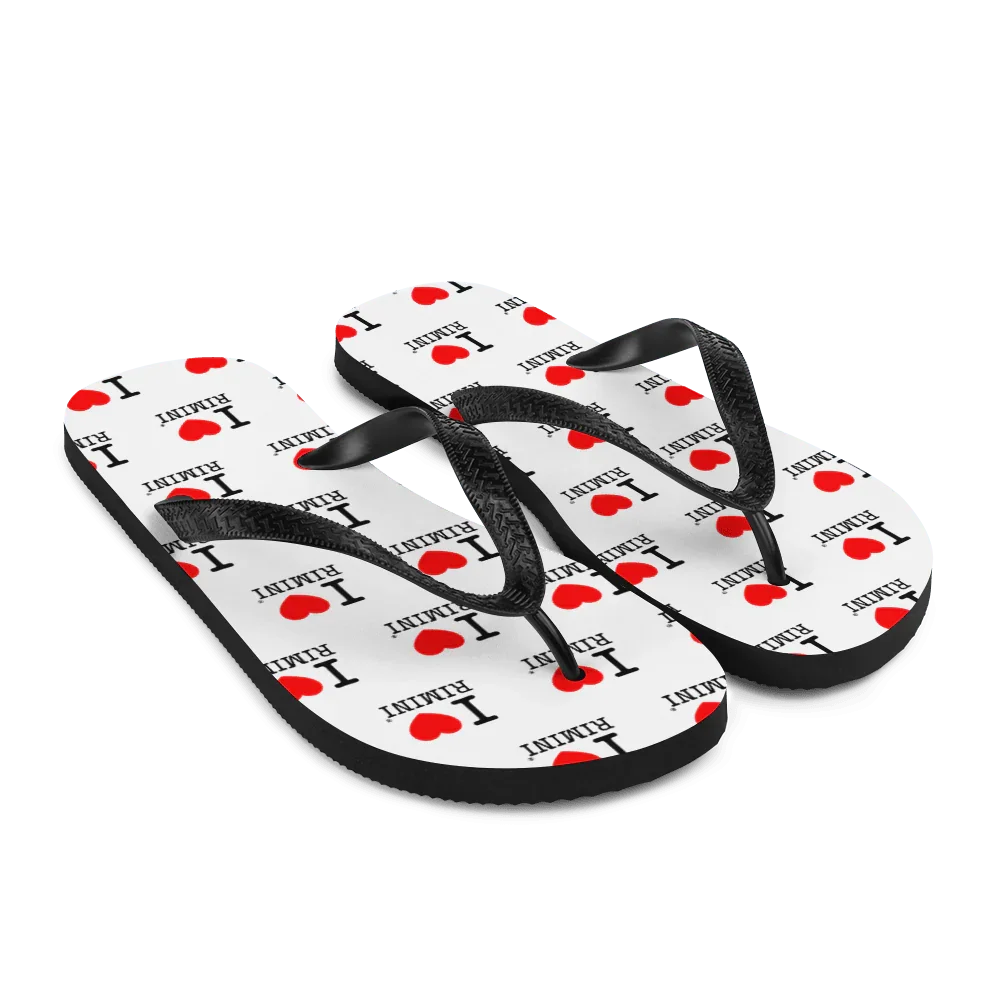 I LOVE RIMINI Flip-Flops - STREET STYLE