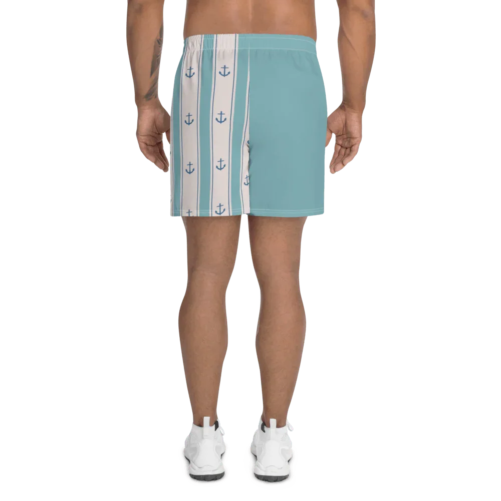 I LOVE RIMINI Men's Athletic Long Shorts - STREET STYLE