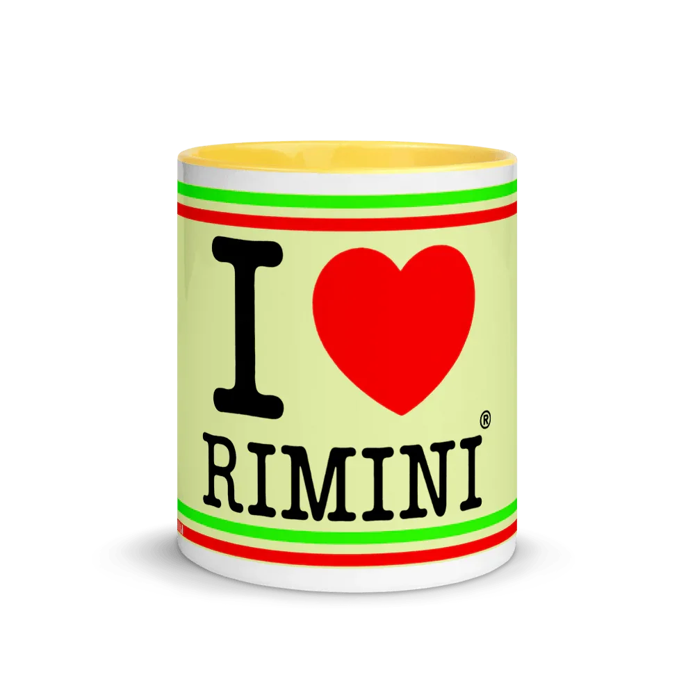 I LOVE RIMINI originale street style rimini Mug with Color Inside - STREET STYLE