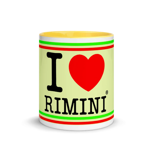 I LOVE RIMINI originale street style rimini Mug with Color Inside - STREET STYLE