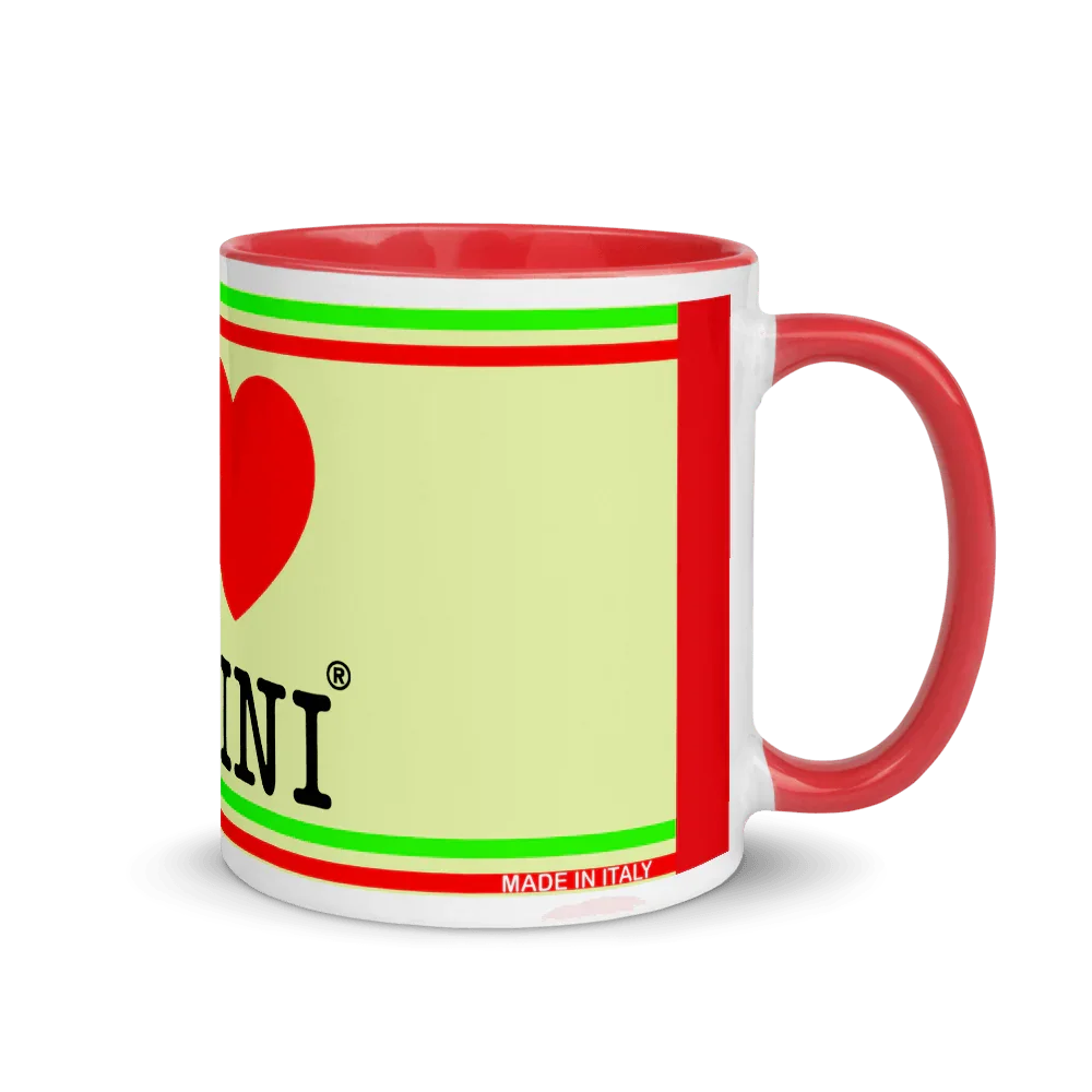 I LOVE RIMINI originale street style rimini Mug with Color Inside - STREET STYLE