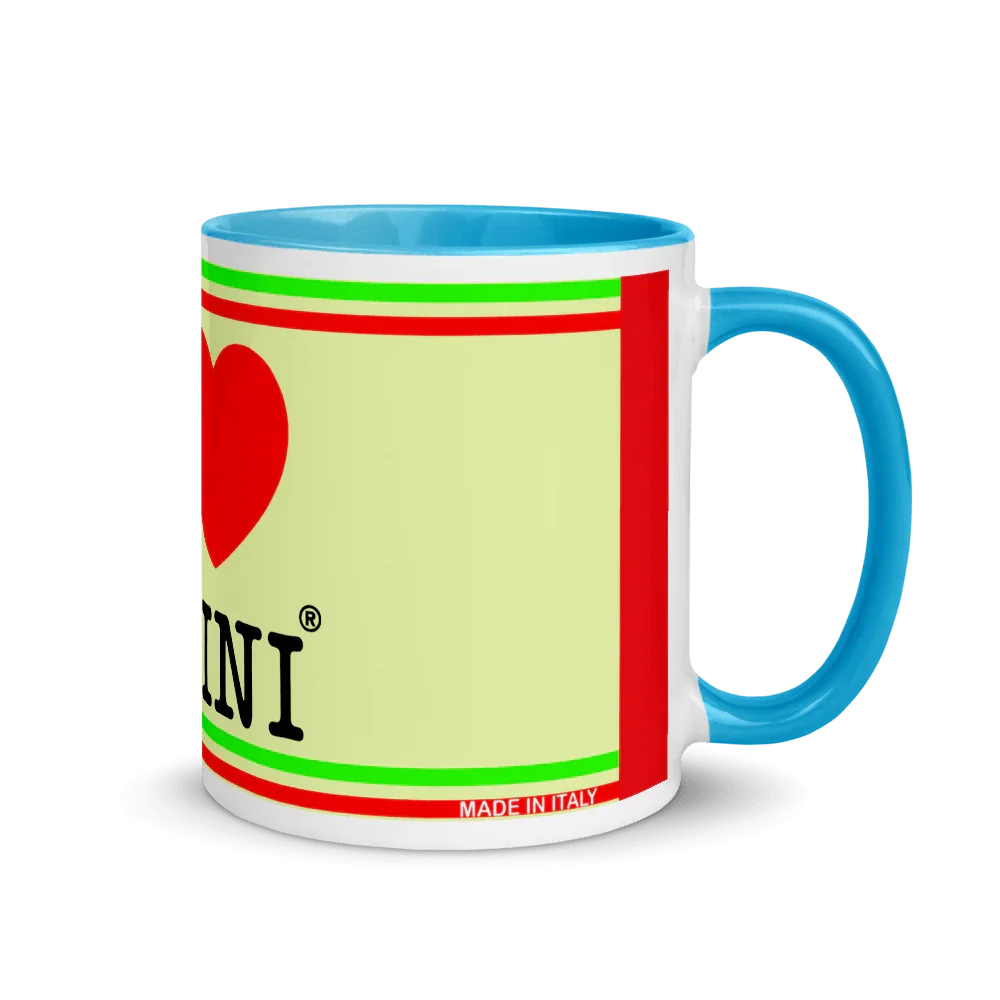 I LOVE RIMINI originale street style rimini Mug with Color Inside - STREET STYLE