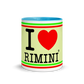 I LOVE RIMINI originale street style rimini Mug with Color Inside - STREET STYLE