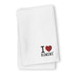 I LOVE RIMINI Oversized Turkish cotton towel - STREET STYLE