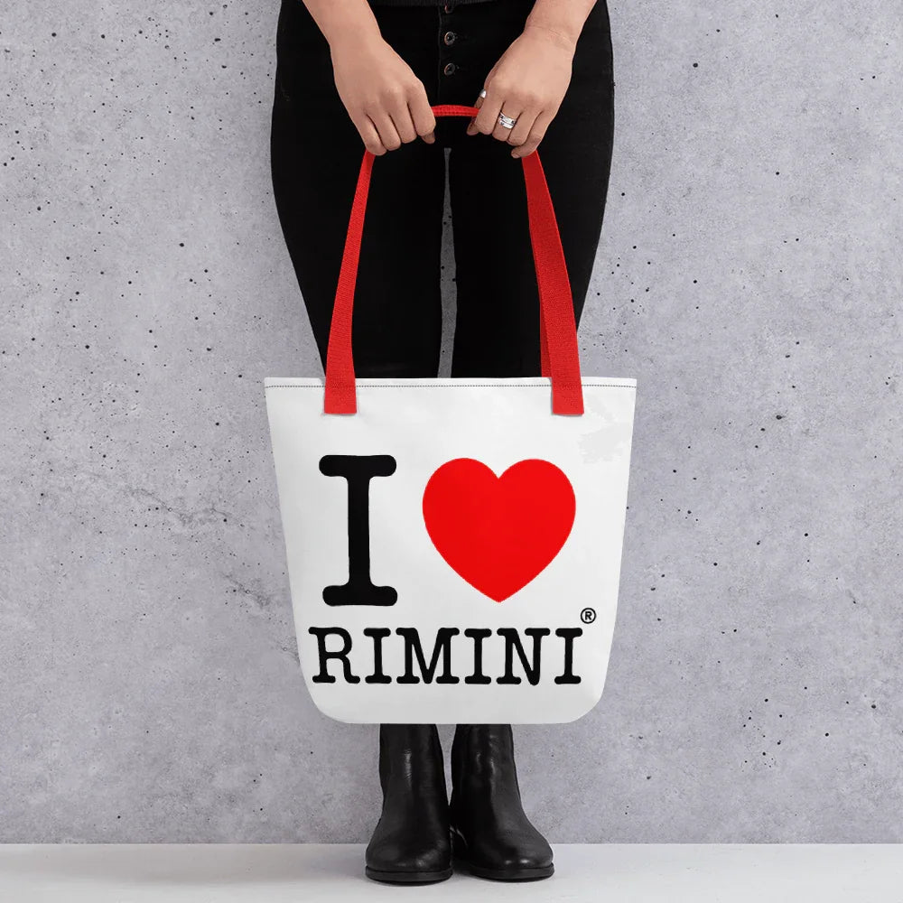 I LOVE RIMINI Tote bag - STREET STYLE