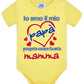Io Amo il mio Papà proprio come la mia Mamma Body da bambino/a a maniche corte 100% cotone JHK - STREET STYLE