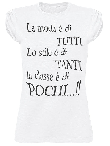 T-shirt Slub Donna Street Style - Cotone 100% - STREET STYLE