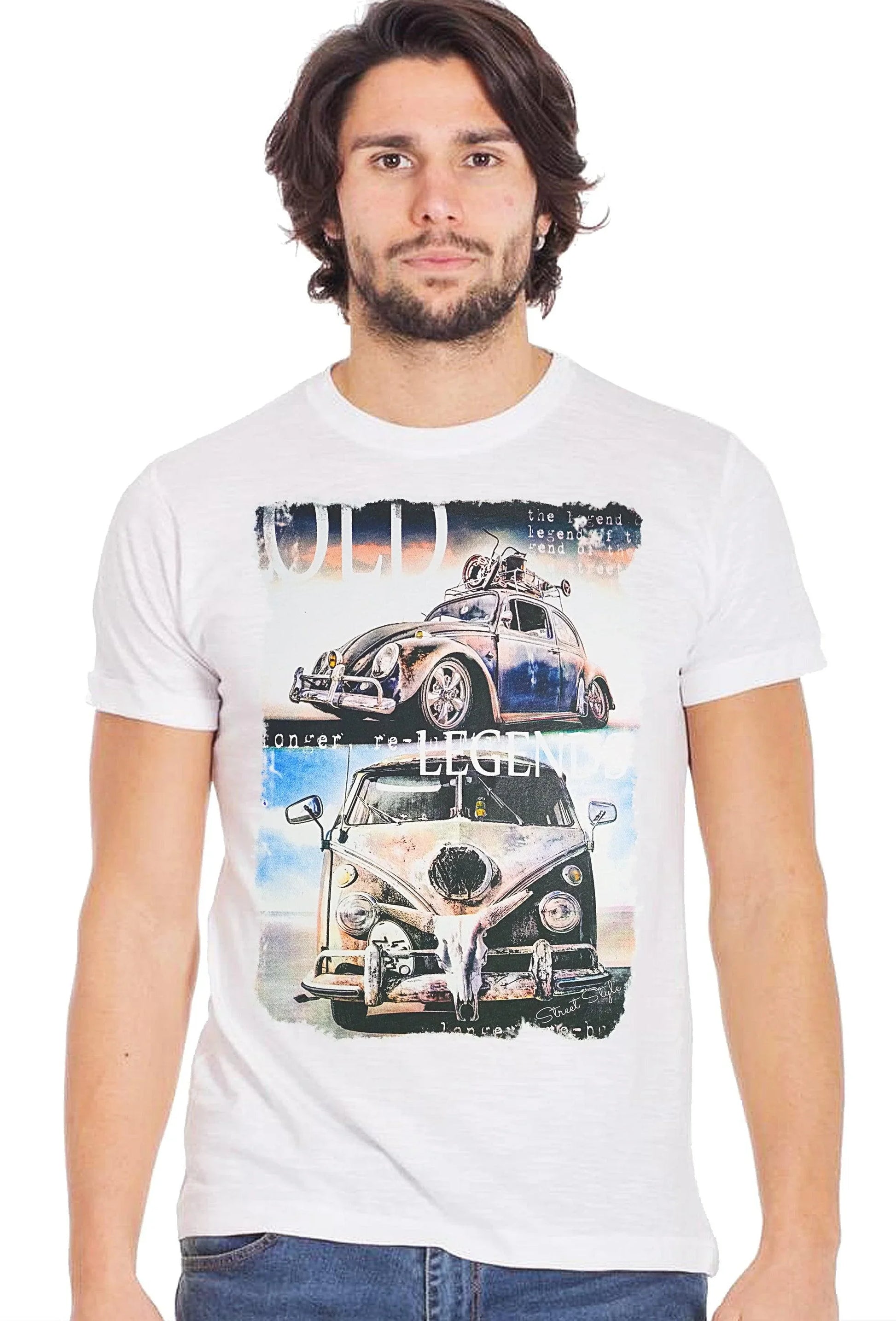 T-Shirt Uomo Maggiolino T2 Volkswagen - STREET STYLE - STREET STYLE