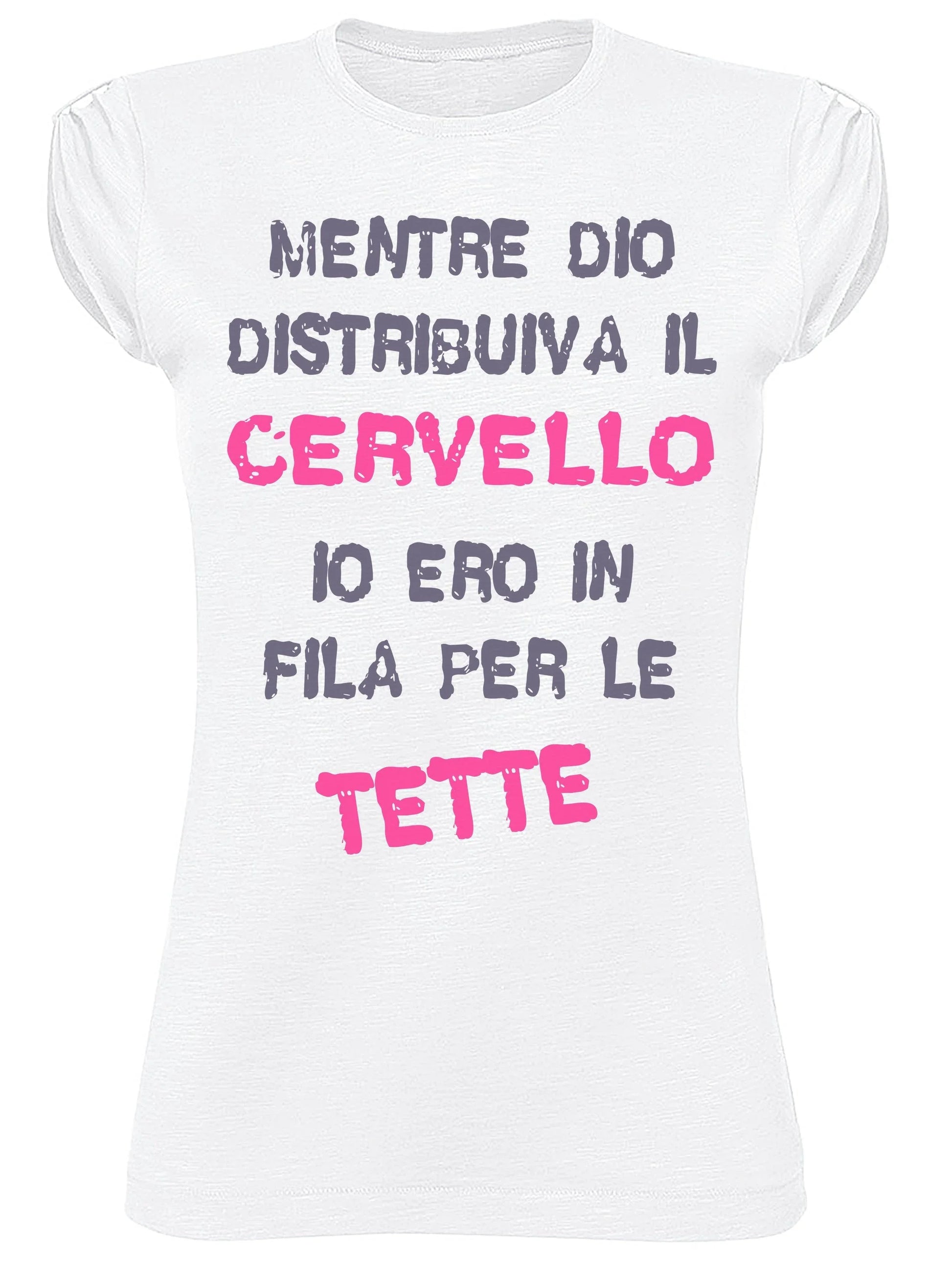 T-shirt STREET STYLE 'Mentre Dio...' Cotone Bio - STREET STYLE