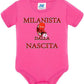 Milanista Dalla Nascita Body da bambino/a a maniche corte 100% cotone JHK - STREET STYLE