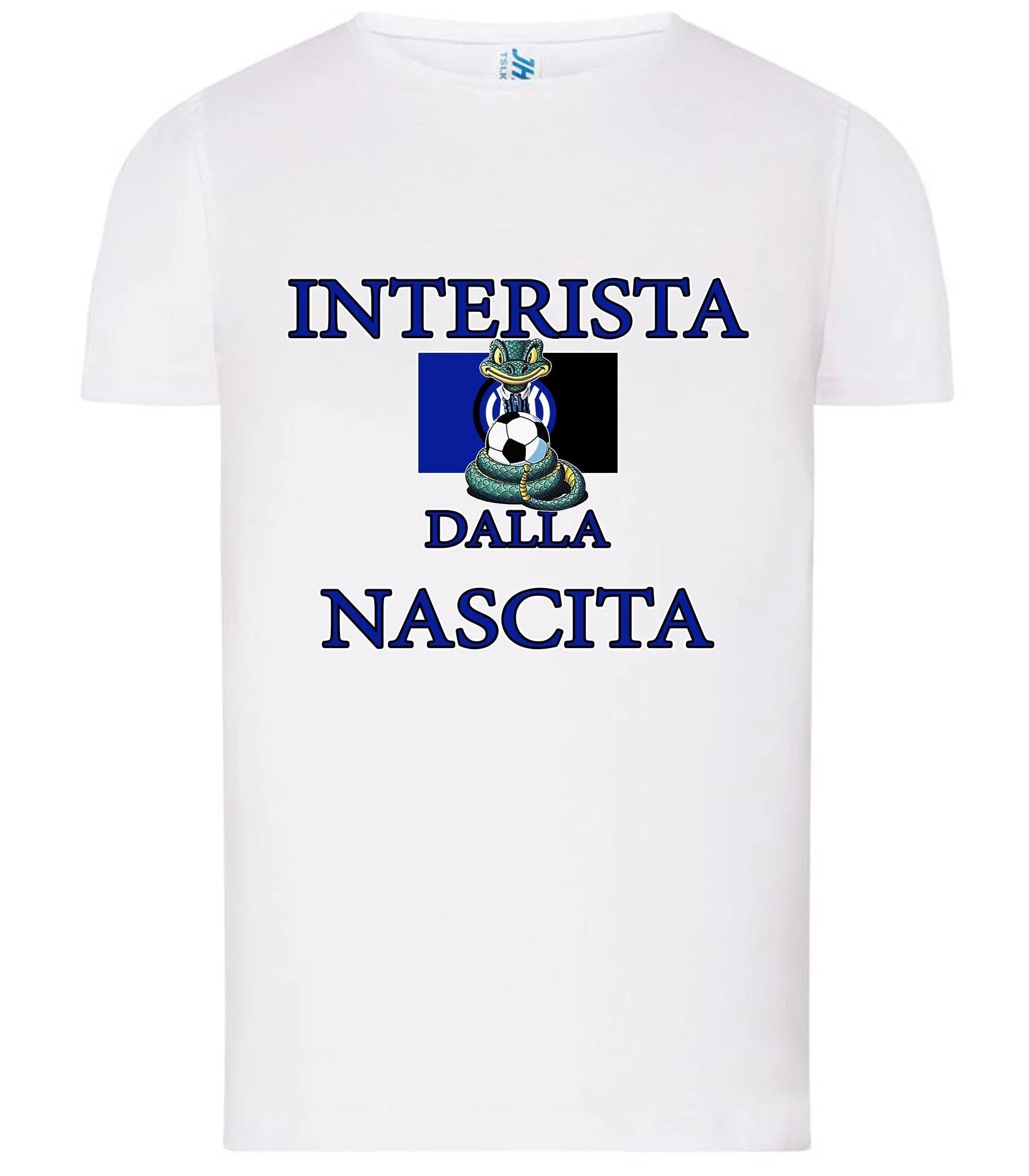 Milanista - Juventino - Interista Dalla Nascita T-shirt solo da femmina Mod. Slim - STREET STYLE