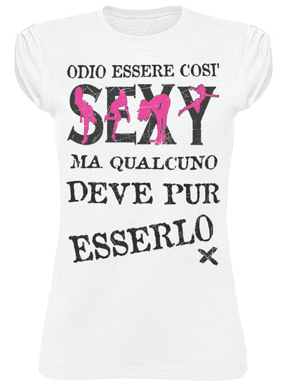 T-shirt Donna Slub 100% Cotone Eco - STREET STYLE - STREET STYLE