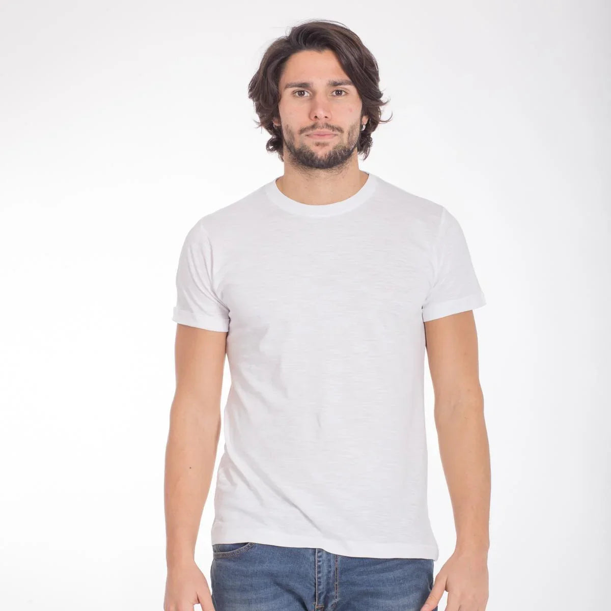 RIDE CLASSIC 10029 - T-Shirt Uomo Slub - STREET STYLE