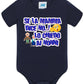 Se la Mamma dice No lo Chiedo ai Nonni Body da bambino/a a maniche corte 100% cotone JHK - STREET STYLE