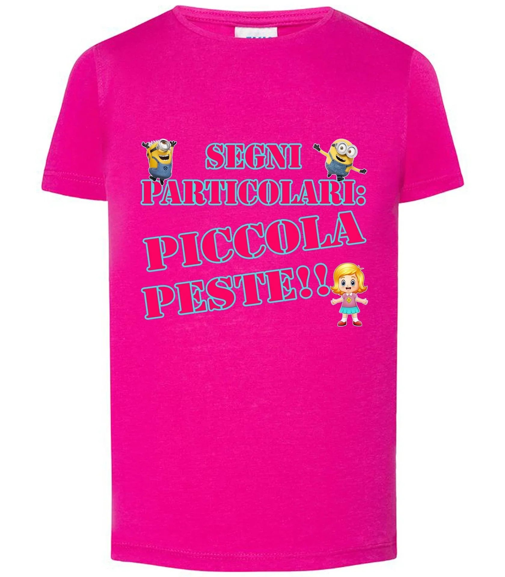 Segni Particolari Piccola Peste T-shirt solo da femmina Mod. Slim - STREET STYLE