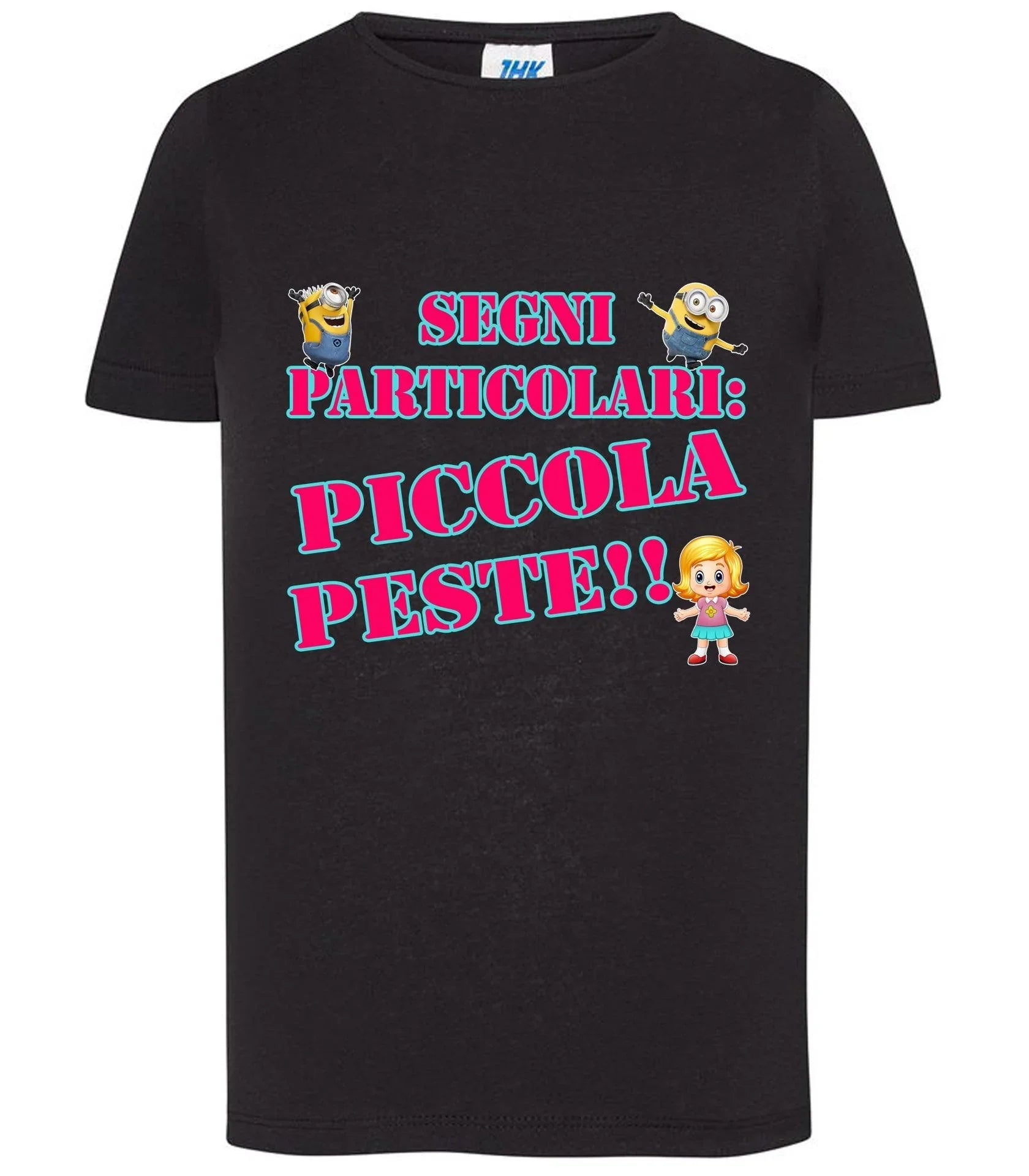 Segni Particolari Piccola Peste T-shirt solo da femmina Mod. Slim - STREET STYLE