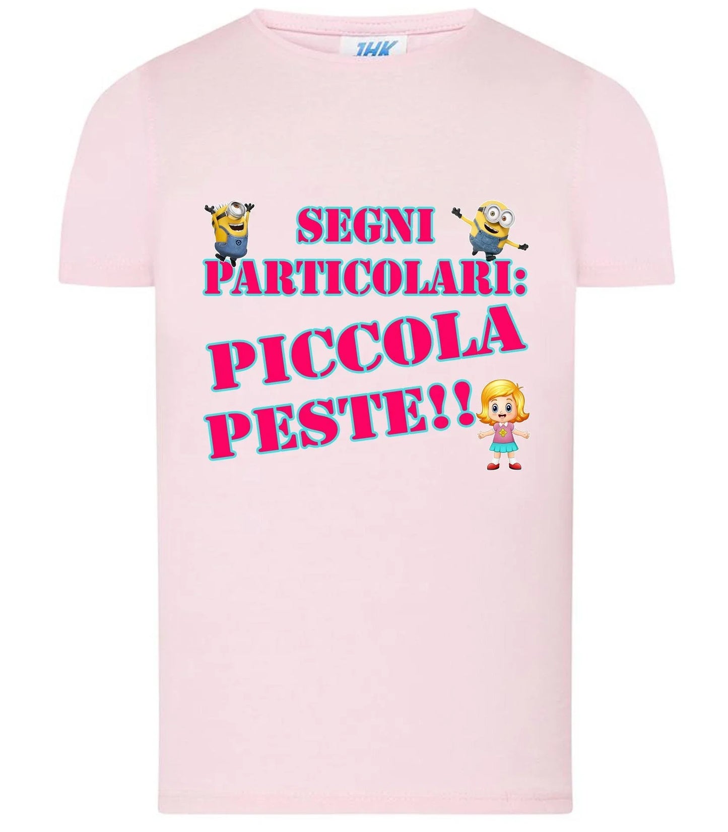 Segni Particolari Piccola Peste T-shirt solo da femmina Mod. Slim - STREET STYLE