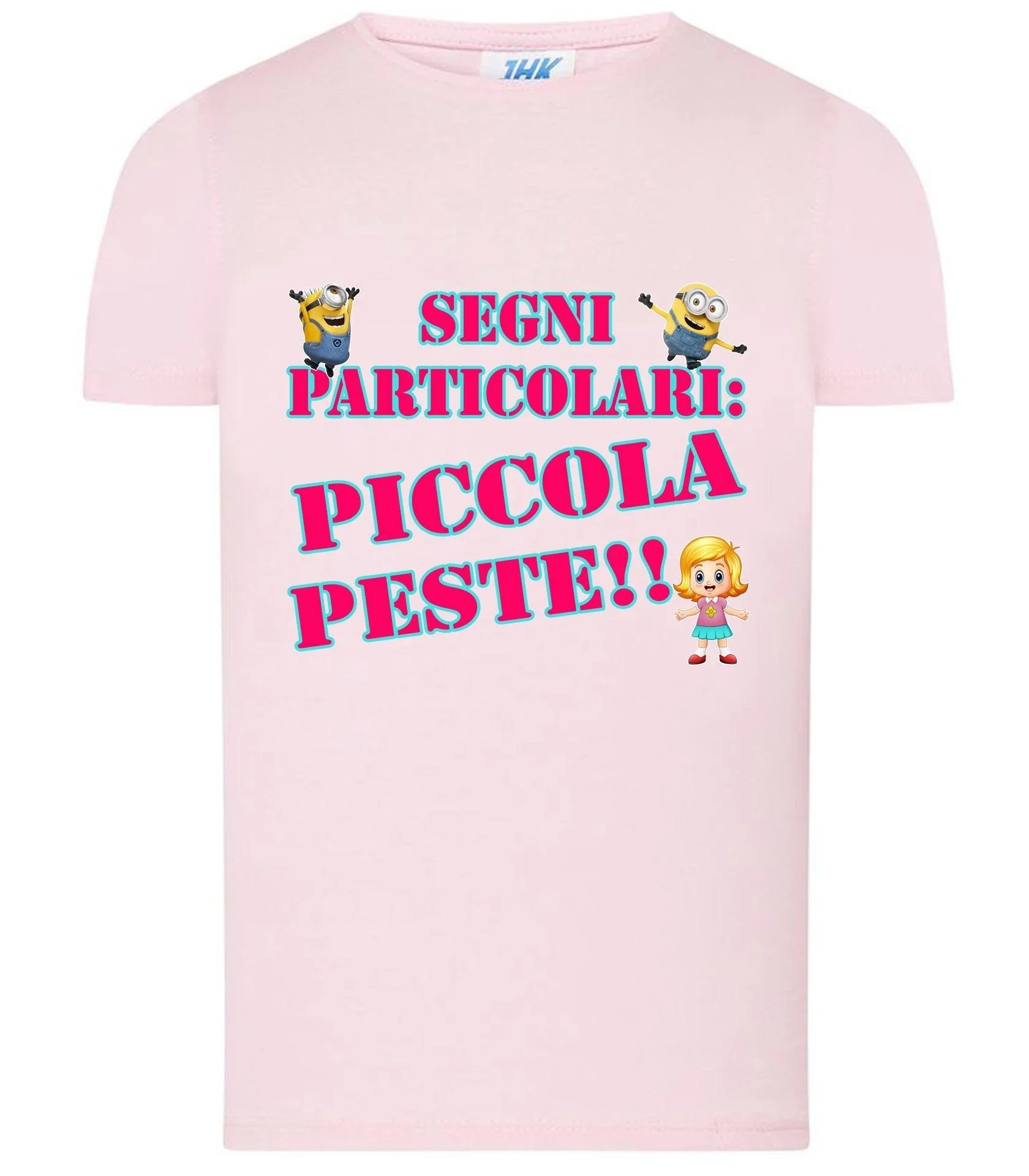Segni Particolari Piccola Peste T-shirt solo da femmina Mod. Slim - STREET STYLE