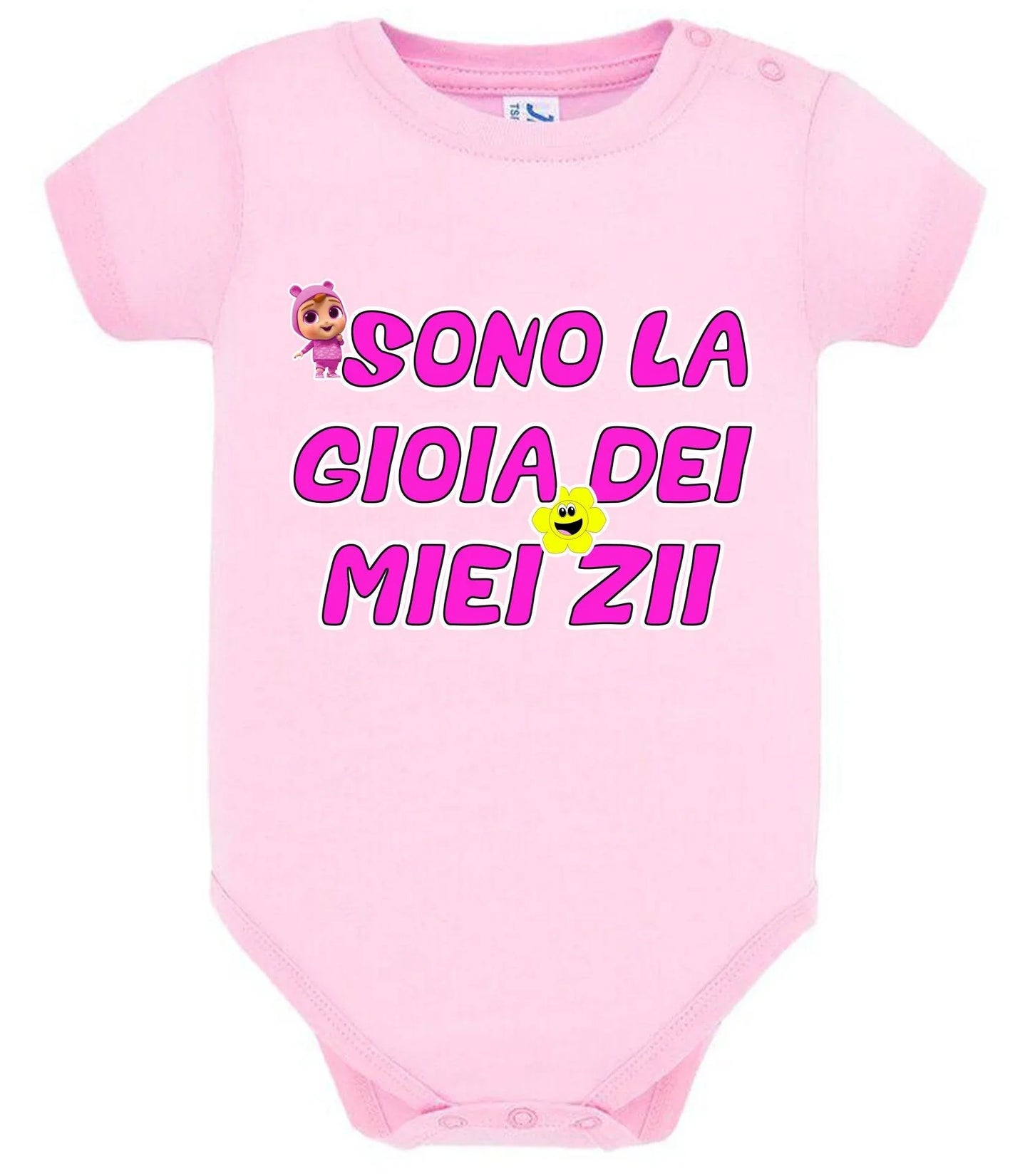 Sono La Gioia Dei Miei ZII Body da bambino/a a maniche corte 100% cotone JHK - STREET STYLE