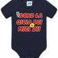 Sono La Gioia Dei Miei ZII Body da bambino/a a maniche corte 100% cotone JHK - STREET STYLE