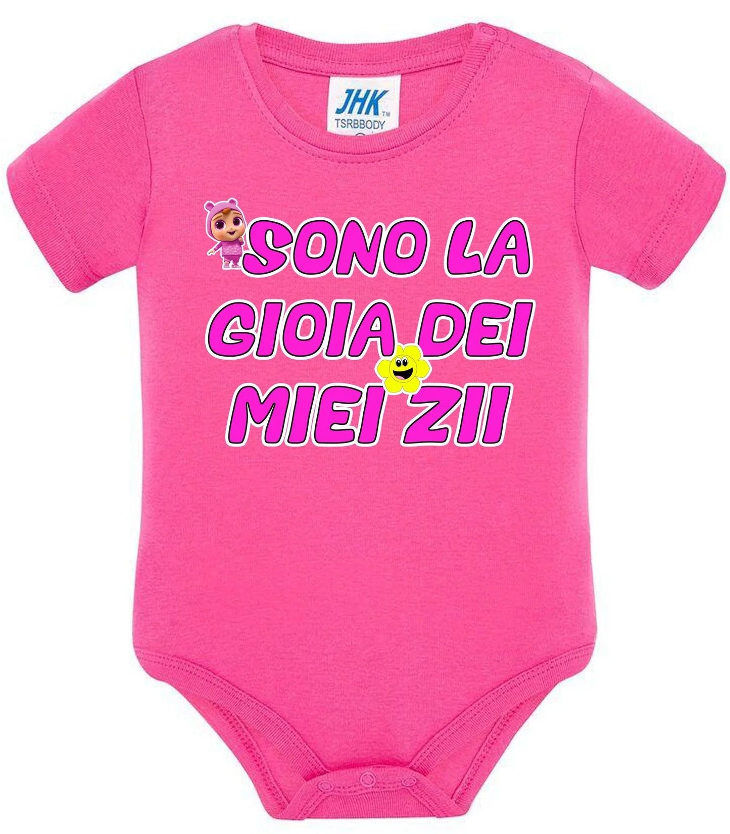 Sono La Gioia Dei Miei ZII Body da bambino/a a maniche corte 100% cotone JHK - STREET STYLE