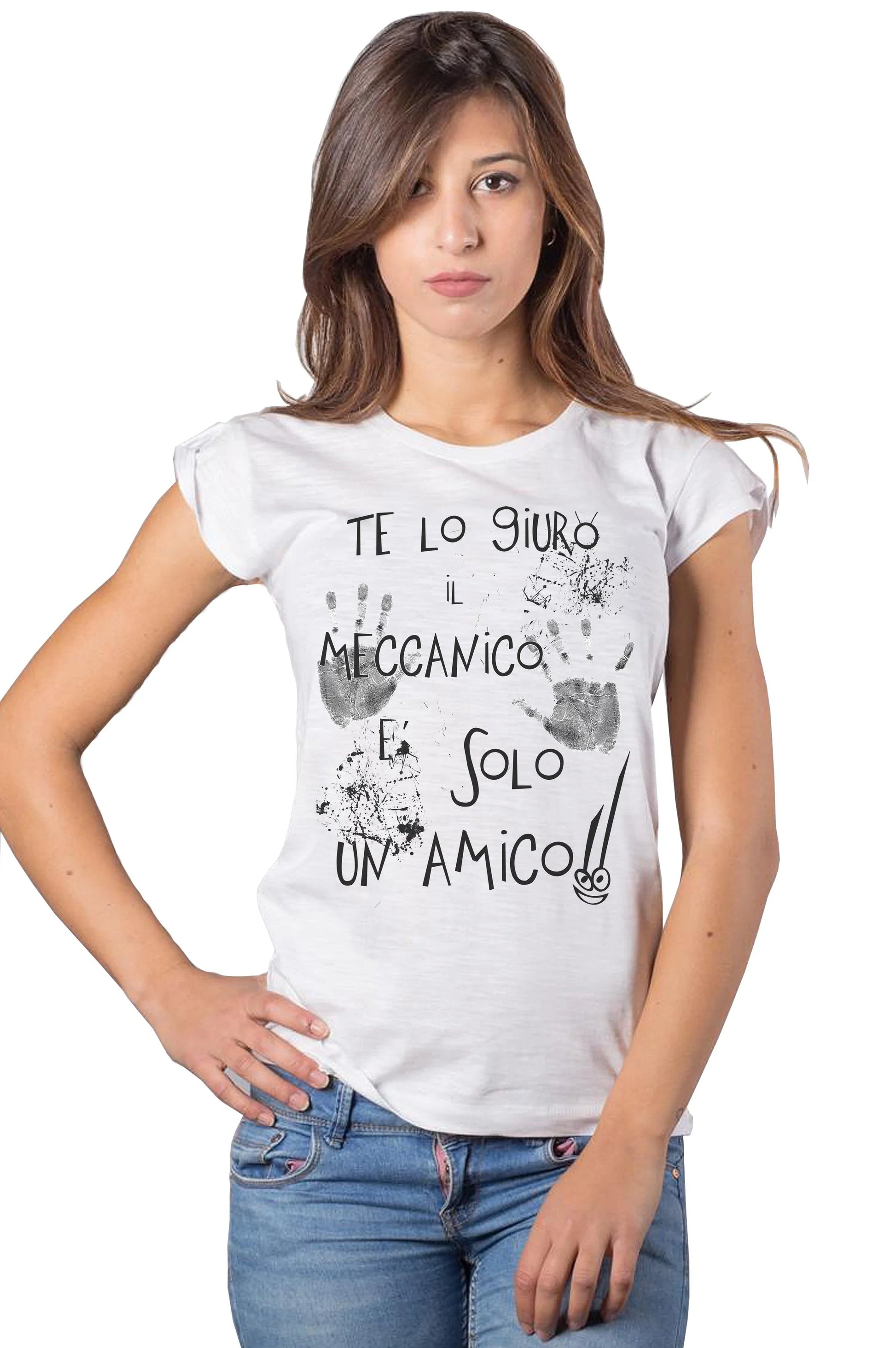 T-shirt Donna 'Te lo Giuro' – Cotone Bio 100% - STREET STYLE