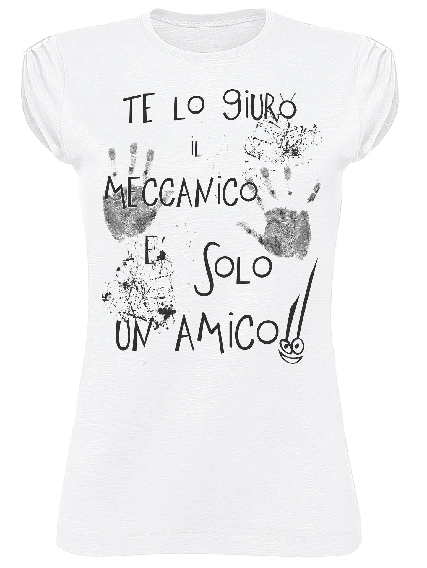 T-shirt Donna 'Te lo Giuro' – Cotone Bio 100% - STREET STYLE